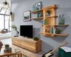 TV Board 184x48cm "Berlin" Wildeiche geölt WZ-0303 Bild 5