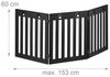 3-teiliges Hundeabsperrgitter Pfoten Bild 4