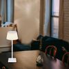 Tischlampe Akku Schreibtischlampe Nachttischlampe Dimmbar Weiß 58434W Bild 3