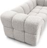 Sofa Designersofa BLANCHE 3-Sitzer in Stoff Bluvel Flaschengrün Bild 2