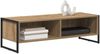 vidaXL TV-Schränk Kunsthandwerk Eiche 100 x 36,5 x 30,5 cm 886557 Bild 3