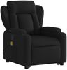 vidaXL Massagesessel mit Aufstehhilfe Schwarz Stoff 3204496 Bild 4
