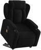 vidaXL Massagesessel mit Aufstehhilfe Schwarz Stoff 3204496 Bild 3