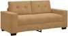 vidaXL Zweisitzer-Sofa Braun 180x77x82 cm Samt 4105129 Bild 2