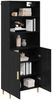 vidaXL Highboard Schwarz Eichen-Optik 69,5 x 32,5 x 180 cm 3416062 Bild 3
