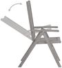vidaXL Verstellbare Gartenstühle 3 Stk. mit Auflagen Massivholz Akazie 3064736 Bild 5