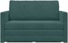 vidaXL Schlafsofa Dunkelgrün 124 x 71 x 78 cm Samt 4106704 Bild 5