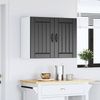 vidaXL Küchen-Hängeschrank Lucca Schwarz Holzwerkstoff 853828 Bild 2