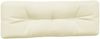 vidaXL Palettenkissen 3-tlg. Creme Stoff 3217125 Bild 4