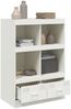 vidaXL Highboard Weiß 67x39x95 cm Stahl 841804 Bild 5