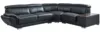 Vente-unique - Ecksofa Leder - Ecke Rechts - Weiß - NAHIA Bild 2