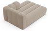 Micadoni Recamiere Lupine 2-Sitzer Rechts Chenille Eden Dunkelbeige Bild 3