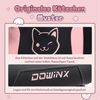 Dowinx Gaming-Stuhl Süße Katze Edition (Packung), Ergonomischer Stuhl mit Hoher Rückenlehne und Lendenwirbelstütze Bild 4