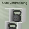 VASAGLE Bücherregal, Regal mit 6 Ebenen, 24 x 40 x 191 cm, Standregal, Büroregal, freistehend, Dekoregal, zur Präsentation, modern, für Wohnzimmer, Schlafzimmer, Büro, weiß Bild 3