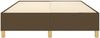 vidaXL Boxspringbettgestell Dunkelbraun 140x200 cm Stoff 3120964 Bild 5