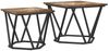 vidaXL Beistelltisch-Set 2 pcs Geräucherte Eiche 868269 Bild 2