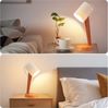 ZMH Tischleuchte Wohnzimmer Nachttischlampe mit Kabel - Tischlampe 2er Set Kleine Orange Lampe E14 Tischlampen Moderne Landhausstil für Esstisch Schlafzimmer - Ohne Leuchtmittel Bild 4