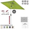 Doppler Active Auto Tilt 210 x 140 cm Sonnenschirm 5 Farben Balkonschirm Mittelmast 457460 840 Anthrazit Bild 4