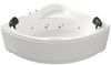 Deluxe Whirlpool Set ENJOY ULTRA mit 80 Düsen und LED ohne Armatur 150 x 150 x 59 cm : Ohne Armaturen Bild 5