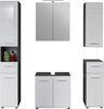 INOSIGN Badmöbel-Set Sovana, (Set, 5-St), Badezimmermöbel mit Hochglanzfronten inklusive Aufsatzleuchte Bild 4