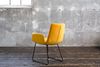 KAWOLA Stuhl NEW CHARME Esszimmersessel Velvet curry 87 x 66 x 59 cm Bild 5