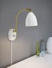 BELID Leuchten No. 507691 Wandleuchte Deluxe LED Weiss Messing GU5.3 Bild 2