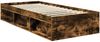 vidaXL Bettrahmen Geräucherte Eiche 90 x 200 cm Massives Kiefernholz 3409811 Bild 5