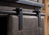 Schrank Mango 80x45x175 grau lackiert RAILWAY #217 Bild 5