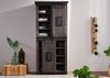 Schrank Mango 80x45x175 grau lackiert RAILWAY #217 Bild 4