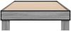 vidaXL Bettgestell Grau Sonoma 75x190 cm Holzwerkstoff und Metall 845880 Bild 4