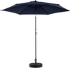 Großer rechteckiger Sonnenschirm Gartenschirm UV-beständig wasserdicht Outdoor Patio Marktschirm,Marineblau Bild 5
