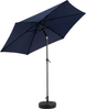 Großer rechteckiger Sonnenschirm Gartenschirm UV-beständig wasserdicht Outdoor Patio Marktschirm,Marineblau Bild 2