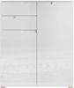 SPICE Kommode in Hochglanz Weiß - Modernes Sideboard mit viel Stauraum für Ihren Wohnbereich - 100 x 119 x 40 cm (B/H/T) Bild 3