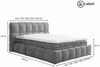 Labett Boxspringbett AURA Bubble Boucle Bett mit Stauraum - 140x200 160x200 180x200 200x200 Bild 4