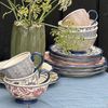 LAURA ASHLEY Frühstücksteller Frühstücksteller Hedingham Solid Blue (21cm) (2-teilig) Bild 3