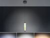 Moderne LED Pendelleuchte MINERVA 1-flammig, höhenverstellbar Ø 15,5cm Bild 4