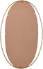 Wandspiegel gold oval 90x55 cm BESSON Bild 4