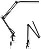 Clanmacy LED Tischleuchte LED Schreibtischlampe 3 Farbe Arbeitslampe Lampe Dimmbar 10W Bettlicht Bild 4