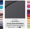 Zestri Spannbettlaken für Boxspringbett Wasserbett Topper & Matratzen Jersey 100% Baumwolle, Gummizug: rundum, Große Auswahl an Farben & Größen - Steghöhe bis 40cm wählbar Bild 5