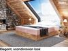 MEBLINI Boxspringbett LOFTY BOX 160x220 cm mit Bettkasten - H3/Rosa Samt Polsterbett - Doppelbett mit Topper & Taschenfederkern-Matratze Bild 2