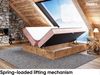 MEBLINI Boxspringbett LOFTY BOX 160x220 cm mit Bettkasten - H3/Rosa Samt Polsterbett - Doppelbett mit Topper & Taschenfederkern-Matratze Bild 3