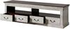 TV-Board Mango / Akazie 200x50x60 weiß gewachst CASTLE-ANTIK #107 Bild 2