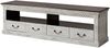 TV-Board Mango / Akazie 200x50x60 weiß gewachst CASTLE-ANTIK #107 Bild 1