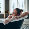 Relaxdays Badregal Walnuss 3 Ablagen Bild 4