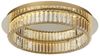 Nova Luce 9333079 AURELIA LED Deckenleuchte 50cm gerade 3500K Gold Kristall Bild 2