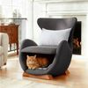 Fine Life Pro Stuhl Designer-Loungesessel im Walhai Look haustierfreundlicher Loungesessel Bild 4