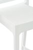 Barhocker MIAMI - Weiß, Kunststoff Barhocker mit Lehne Barstuhl Tresenhocker Tresenstuhl Kneipenhocker Kneipenstuhl Bild 5