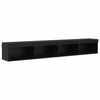 vidaXL TV-Schrankset 2 pcs Schwarz Eichen-Optik 100 x 30 x 30 cm 882970 Bild 2