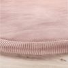 Paco Home Teppich Kinderzimmer Kinderteppich Baby Spielteppich Krabbeldecke Krabbelmatte Weich rutschfest Jungen Mädchen Deko, Grösse:120 cm Rund, Farbe:Pink Bild 2