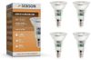 SEBSON LED-Leuchtmittel LED Lampe E14 5W warmweiß 420lm Spot 46° 230V - 4er Pack, 4 St. Bild 1
